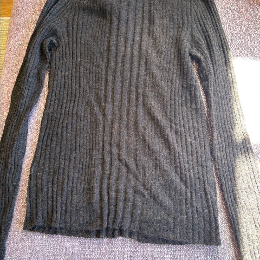 Madewell Brown Ribbed Sweater - Picture 5 of 5